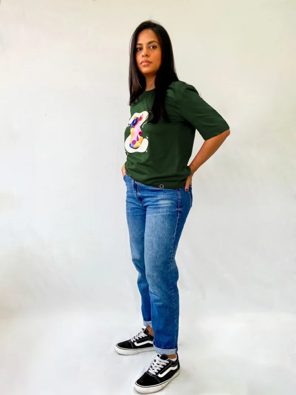 Camiseta Two Girls Oversized | Flat - Image 4