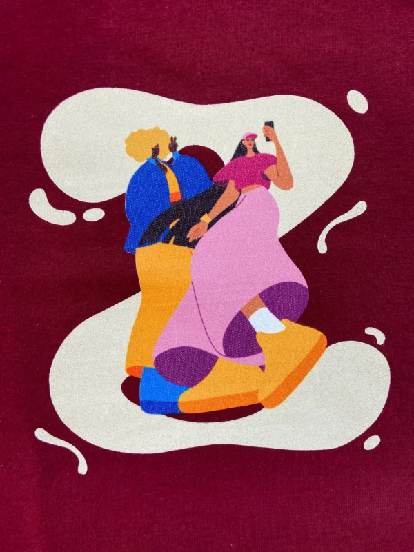 Camiseta Two Girls Regular | Flat - Image 3