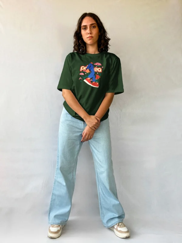 Camiseta Plant Oversized | Flat - Image 5