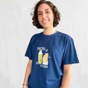 camiseta pastel e caldo de cana brasilidades