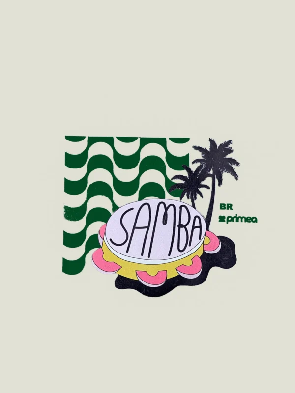 camiseta samba brasilidades