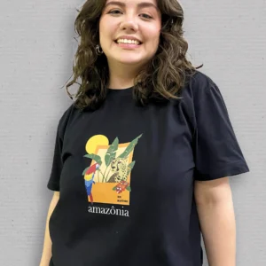 Camiseta Amazônia - Oversized | Brasilidades