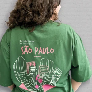 Camiseta São Paulo - Oversized | Brasilidades