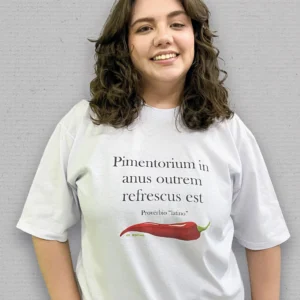 Camiseta Pimenta - Oversized | Brasilidades