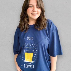 Camiseta +Cerveja - Regular | Brasilidades