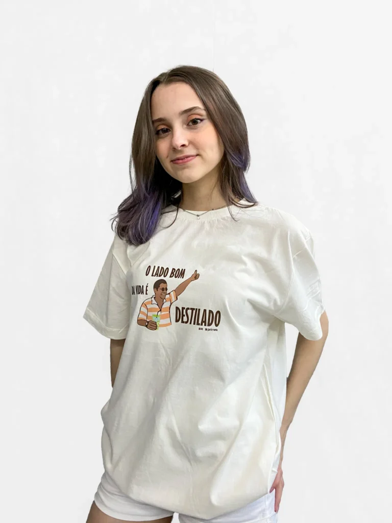camiseta destilado brasilidades