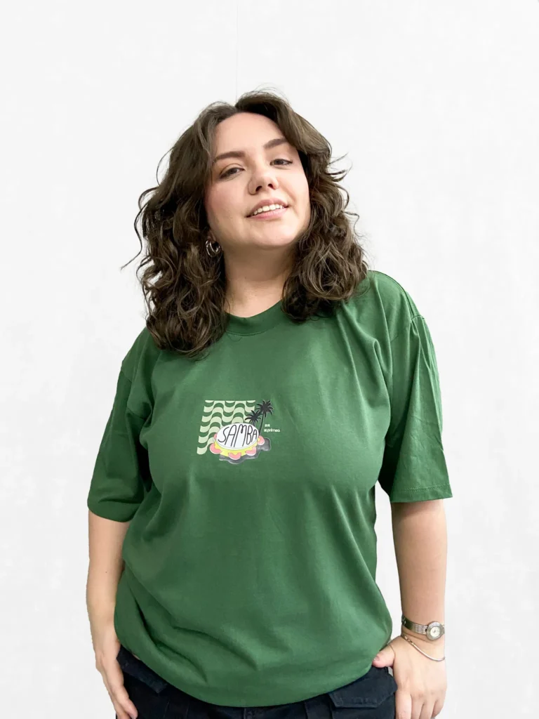 camiseta samba brasilidades