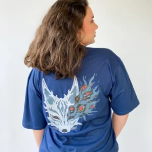 camiseta wolf street wear