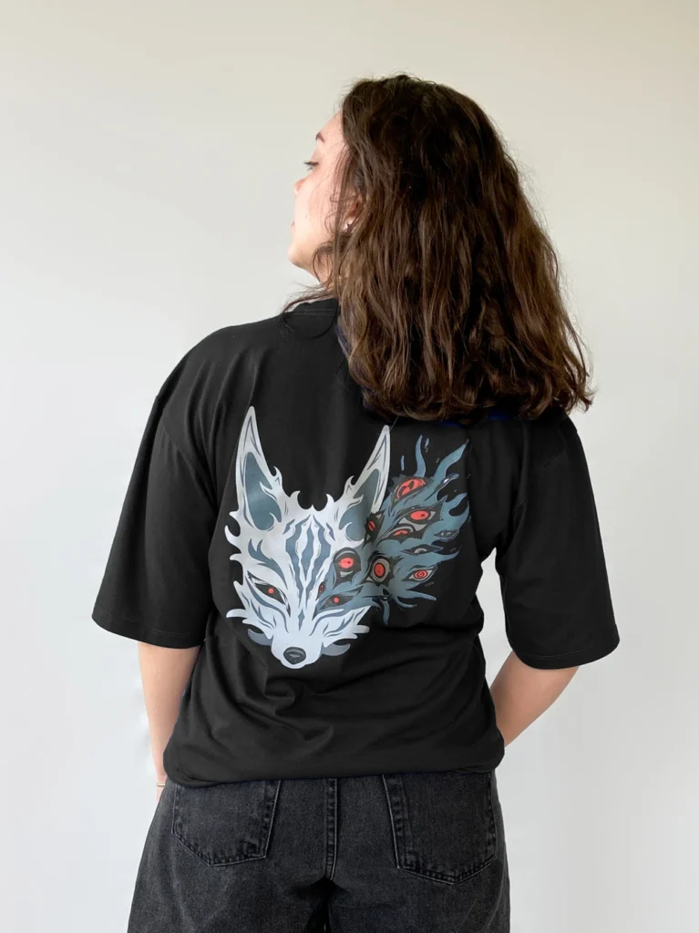 camiseta wolf street wear