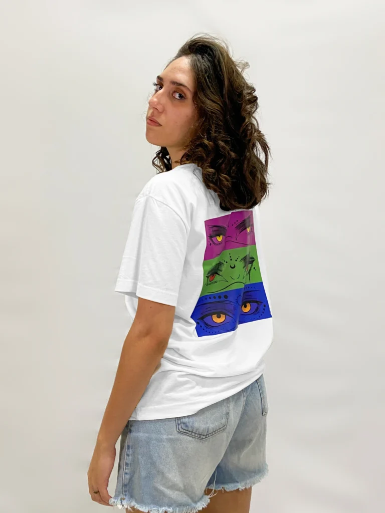 camiseta eyes street wear