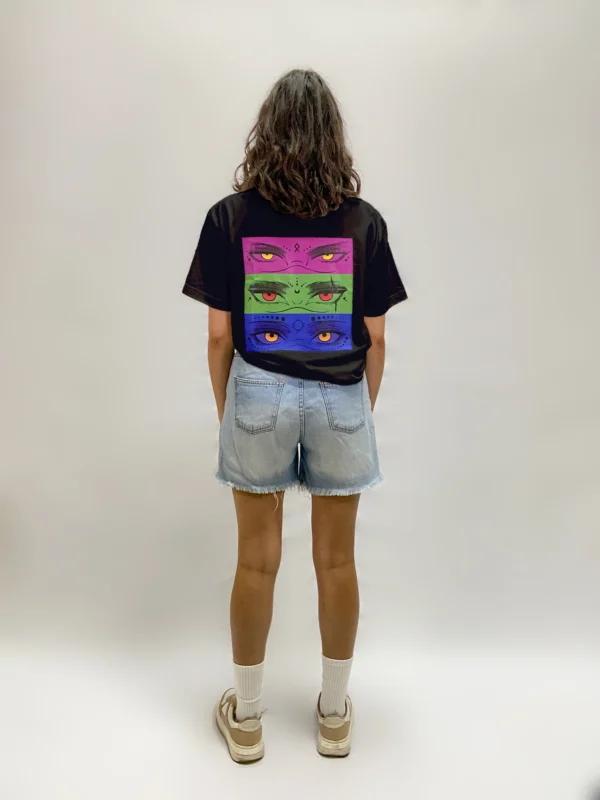 camiseta eyes street wear
