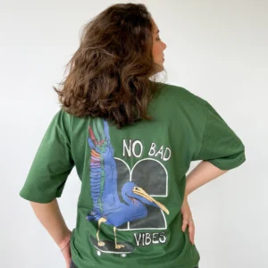 camiseta no bad vibes street wear