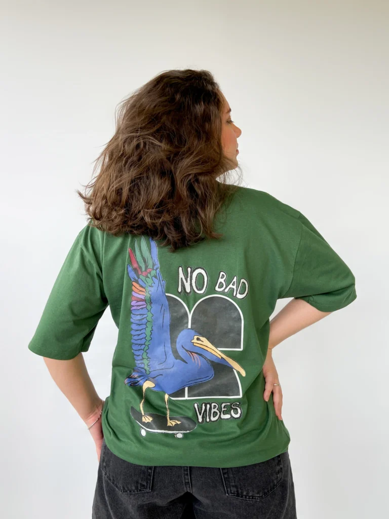 camiseta no bad vibes street wear