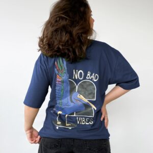 camiseta no bad vibes street wear