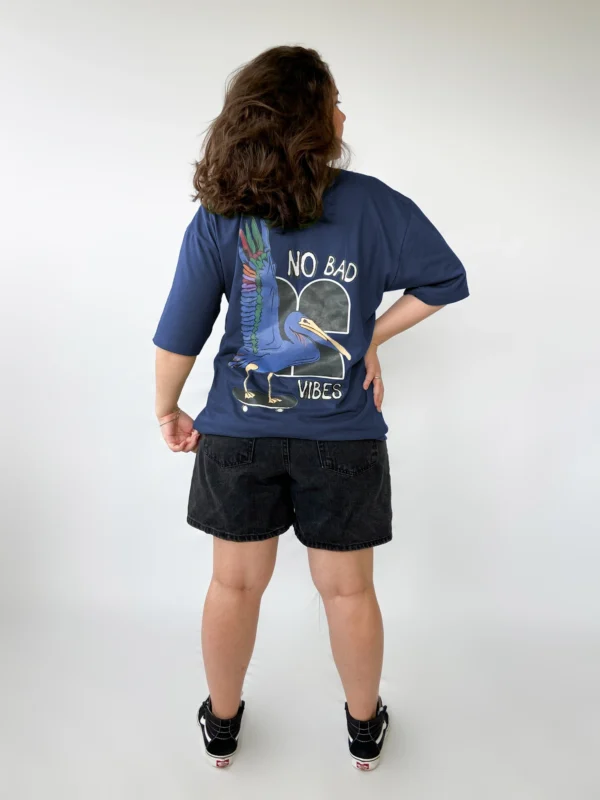 camiseta no bad vibes street wear