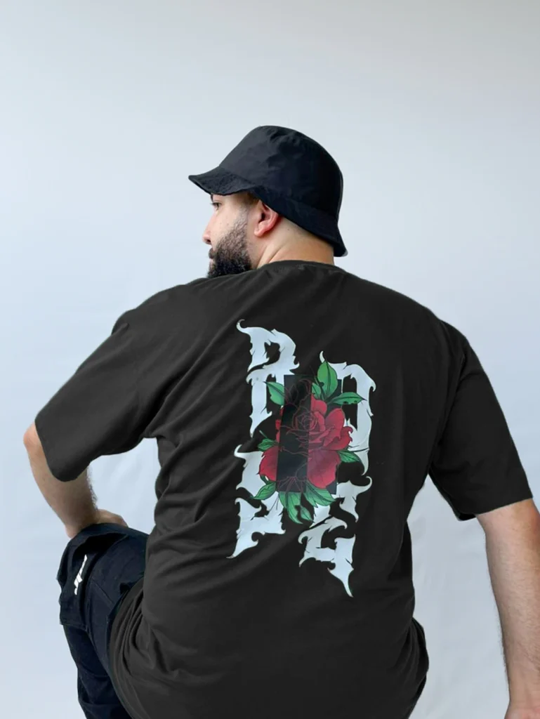 camiseta rose street wear