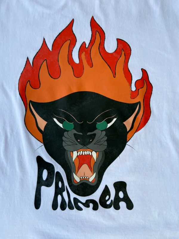 camiseta panther's fire