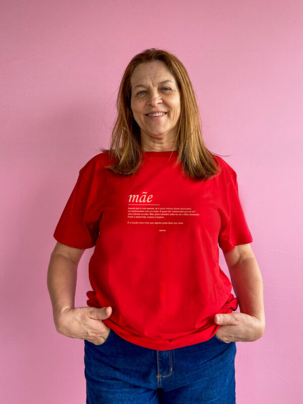 camiseta mãe poema dia das mães