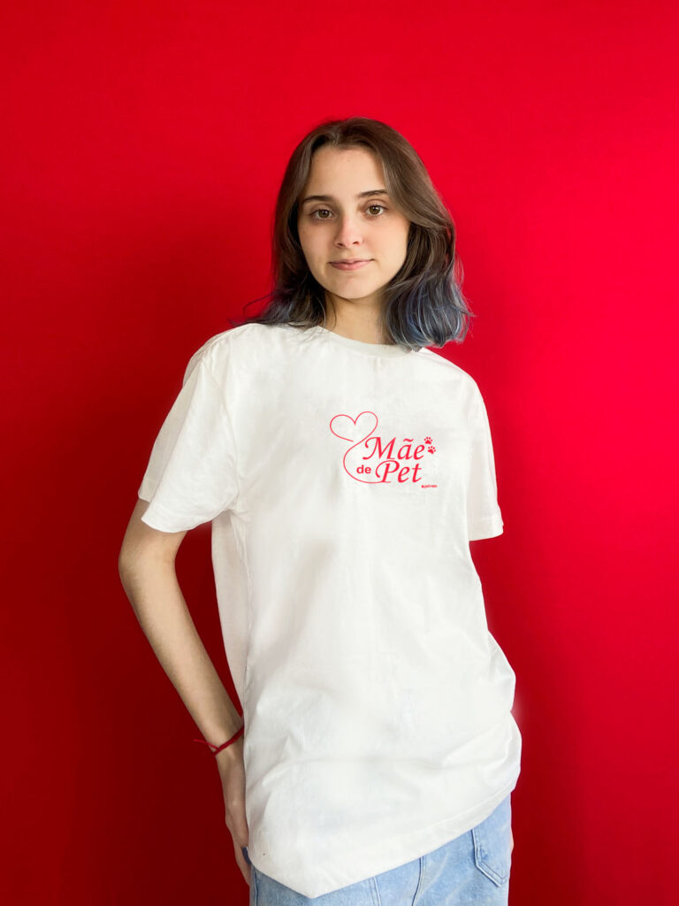 camiseta mãe de pet dia das mães