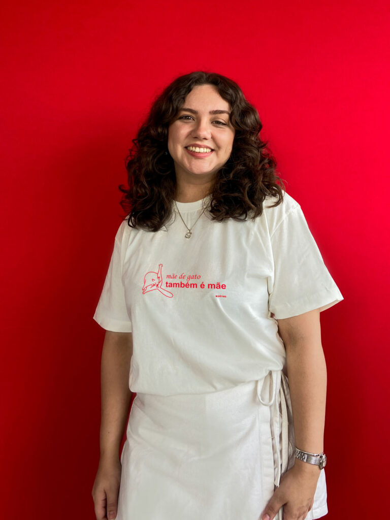 camiseta mãe de gato dia das mães