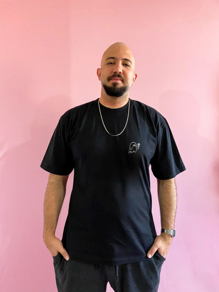 camiseta ghost one dia dos namorados