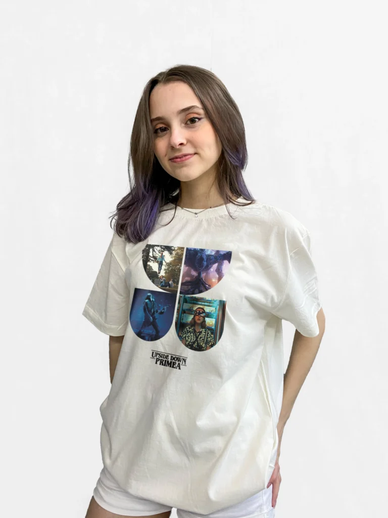 camiseta upside down