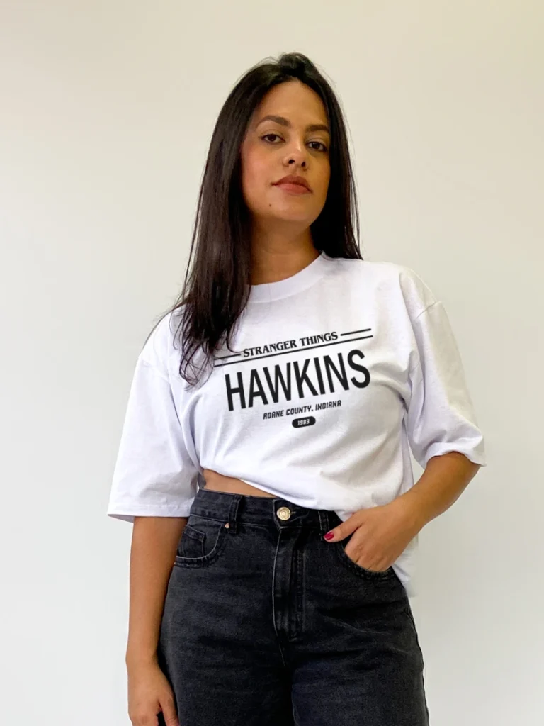 camiseta hawkins