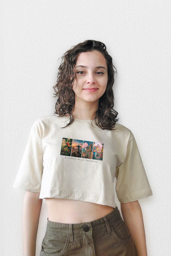 camiseta essência brasileira
